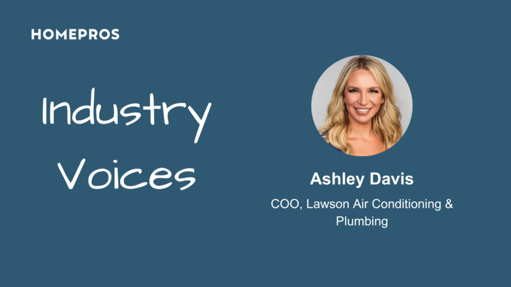 Industry Voices: Lawson AC & Plumbing’s Ashley Davis