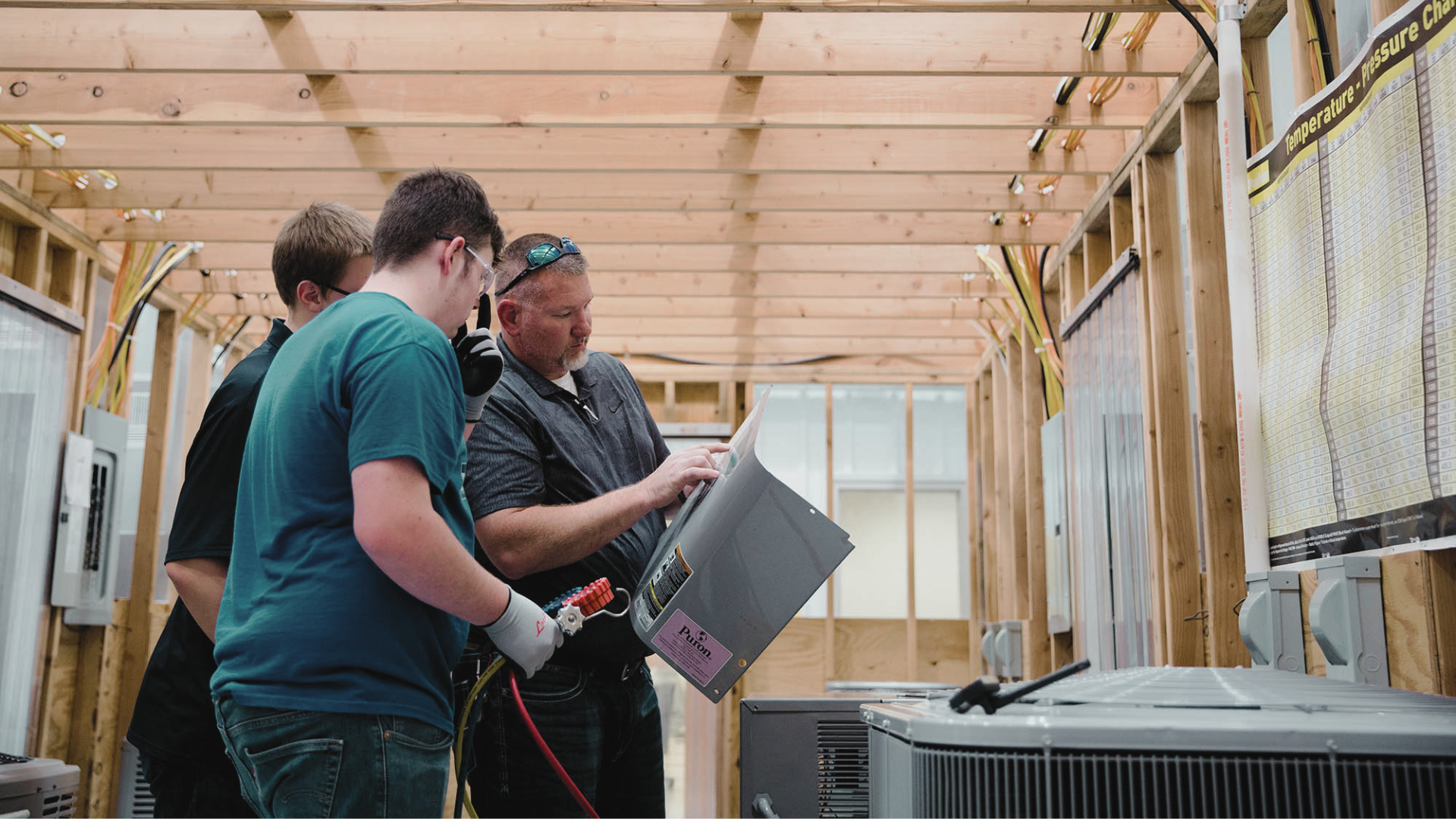 HVAC apprentices