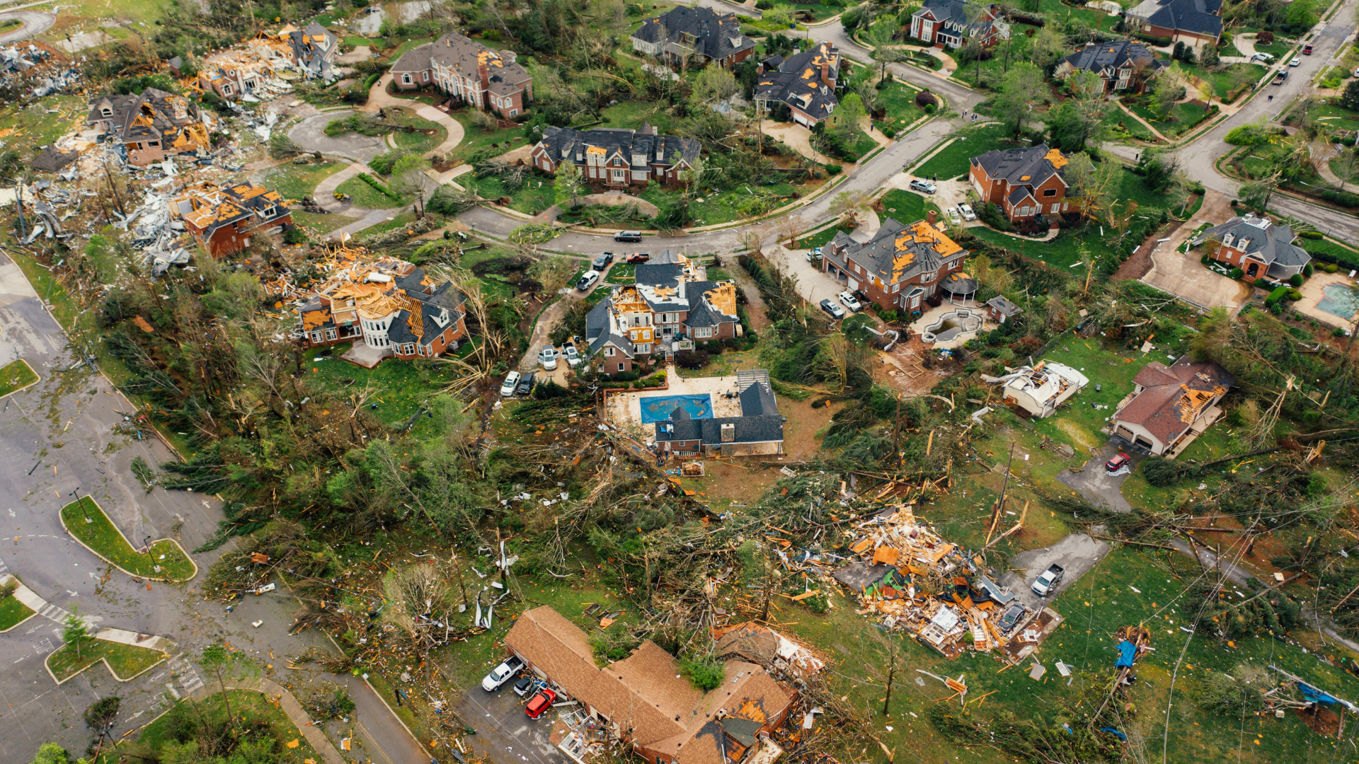 Storm damage