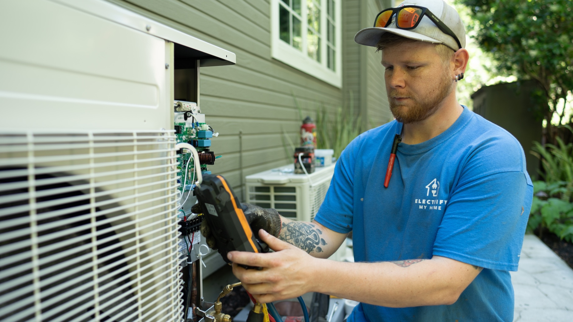 heat pump install