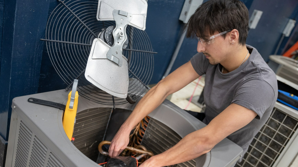 HVAC enrollment at two-year colleges jumped 17% this spring