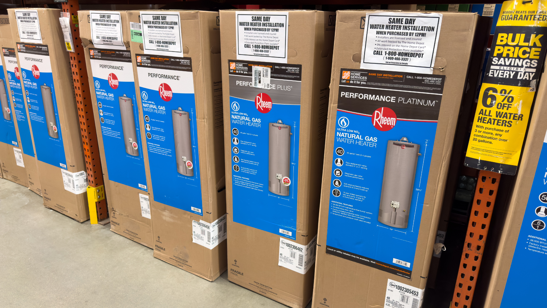 Water heaters