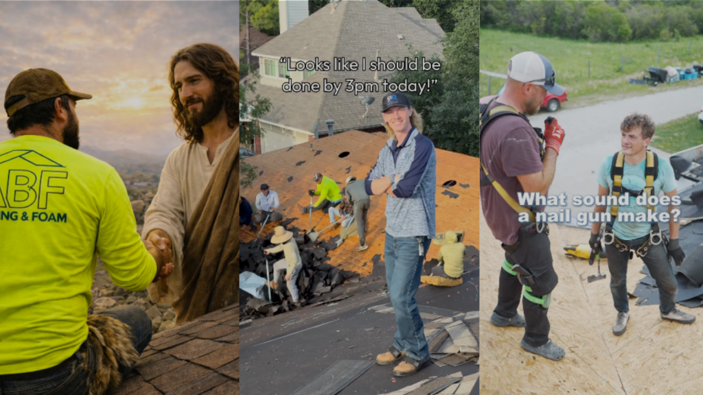 8 roofing contractor videos that went viral