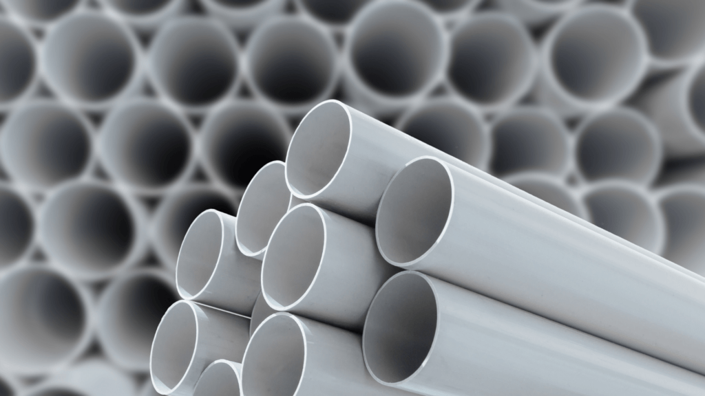 PVC pipes